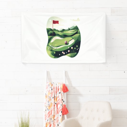 Golf spielen banner (Insitu)