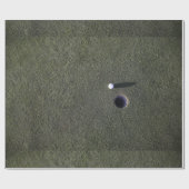 Golf spielen geschenkpapier (Flach)