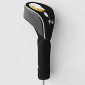 Golf spielen headcover (angewinkelt)