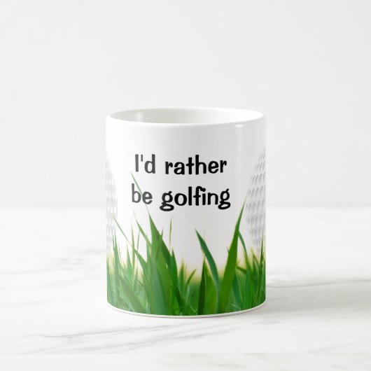 Golf spielen kaffeetasse (Mittel)