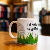 Golf spielen kaffeetasse