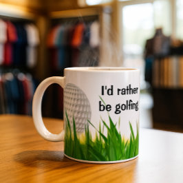 Golf spielen kaffeetasse