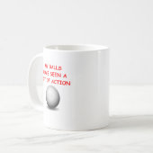 Golf spielen kaffeetasse (Vorderseite Links)