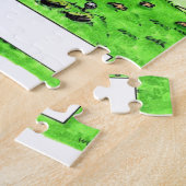 Golf spielen, männlicher personalisierter puzzle (Seite)