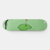 Golf spielen, skateboard (Horizontal)