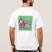 GOLF SPIELEN UM SHIRT (Rückseite)