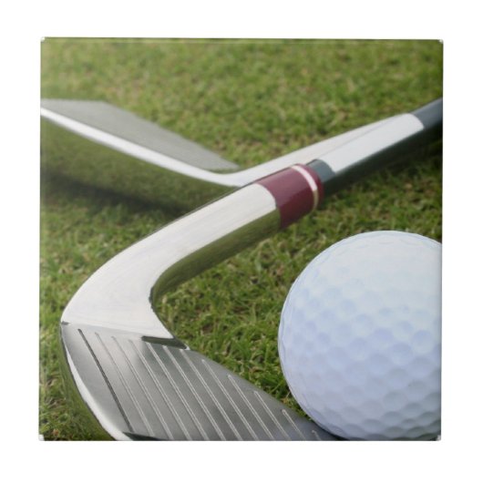 Golf spielende Fliese (Vorderseite)