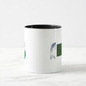 Golf spielende Kaffee-Tasse Tasse (Zentrum)