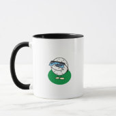 Golf spielende Kaffee-Tasse Tasse (Links)