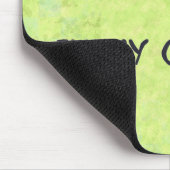 Golf spielender Antrieb Mousepad (Ecke)