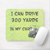 Golf spielender Antrieb Mousepad (Mit Mouse)
