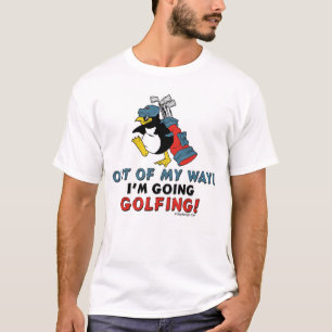 Golf spielender T - Shirt