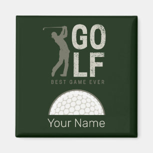 Golf Sport Bestes Spiel für Golfer und Coaches Magnet