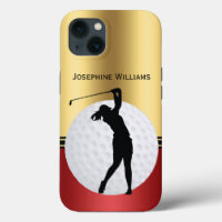 Golf Sports Betonsis Elegantes Handy Case weiblich
