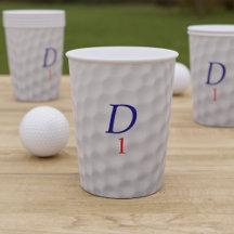 Golf Sports Geburtstagsparty Paper Cups