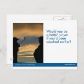 Golf Sports Postcard Postkarte (Vorne/Hinten)