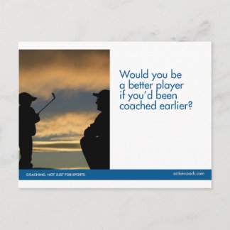 Golf Sports Postcard Postkarte