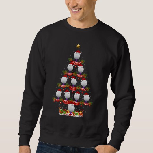 Golf Sports Xmas Holiday Santa Golf Christmas Tr Sweatshirt (Vorderseite)