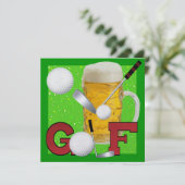 Golf - SRF Einladung (Stehend Vorderseite)