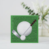 Golf - SRF Einladung (Stehend Vorderseite)