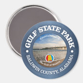 Golf Staat Park Magnet (Vorderseite/Rückseite)