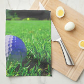 Golf starke, lange Rasen-Golf Geschirrtuch (Viertel Falte)