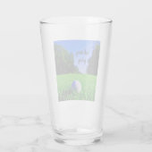 Golf starke, lange Rasen-Golf Glas (Rückseite)