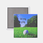 Golf starke, lange Rasen-Golf Magnet (Vorderseite/Rückseite)