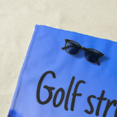 Golf starke, lange Rasen-Golf Strandtuch (Beispiel)