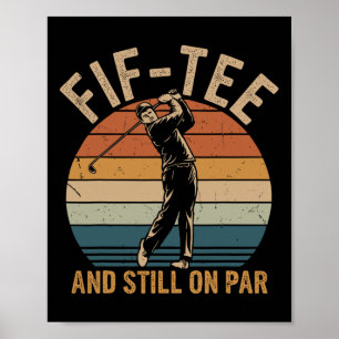 Golf-Startrampe Golf Geburtstagsdekoration Golf Pu Poster