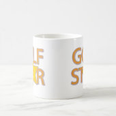 Golf-Stern Kaffeetasse (Mittel)