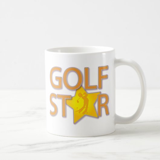 Golf-Stern Kaffeetasse (Rechts)