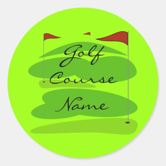 Golf Stickers (Vorderseite)