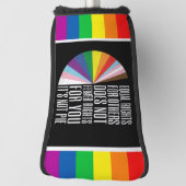 Golf Stolz-Monat Golf Regenbogen-Feier Headcover (Rotieren 90)