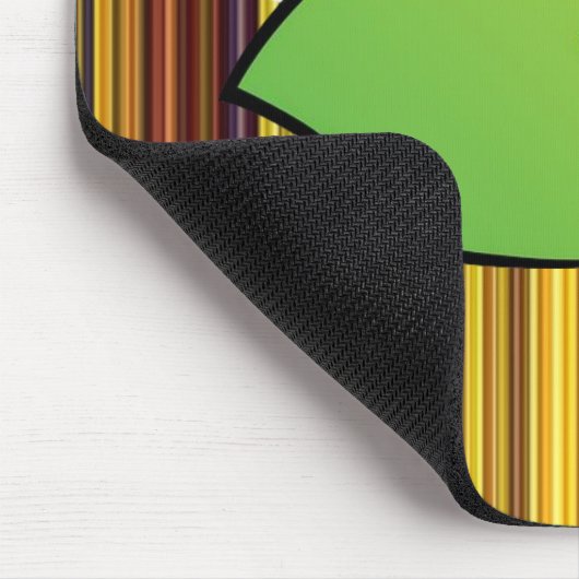 Golf Stripe Maus Pad! Mousepad (Ecke)