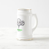 Golf Strong Beer Stein | For Men & Women Bierglas (VorderseiteRechts)
