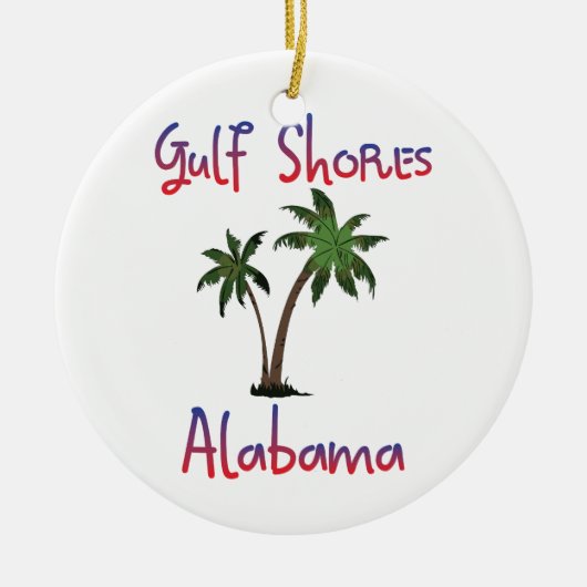 Golf stützt Alabama unter Keramikornament (Vorne)