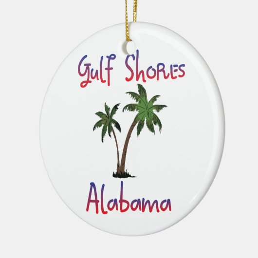 Golf stützt Alabama unter Keramikornament (Links)