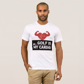 Golf-Sucht Lustiger Golfer T-Shirt (Vorne ganz)