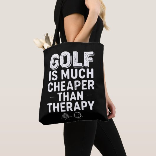 Golf-Sucht Lustiger Golfer Tasche (Von Nahem)