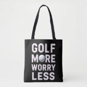 Golf-Sucht Lustiger Golfer Tasche (Vorderseite)