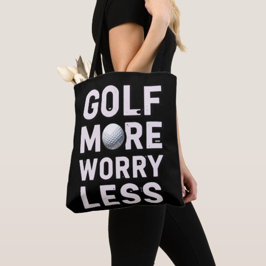 Golf-Sucht Lustiger Golfer Tasche (Von Nahem)