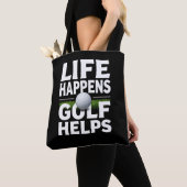 Golf-Sucht Lustiger Golfer Tasche (Von Nahem)
