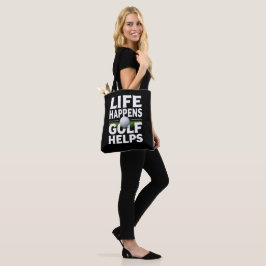 Golf-Sucht Lustiger Golfer Tasche