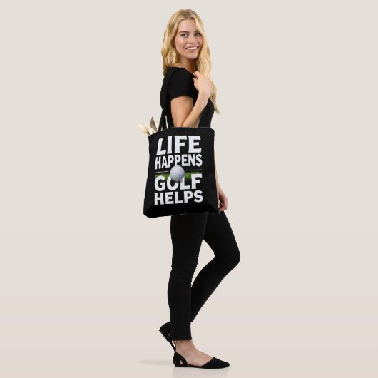 Golf-Sucht Lustiger Golfer Tasche (Am Model)