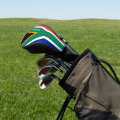 Golf Südafrika & Afrikanische Flagge / Clubs Abdec Headcover (In SItu)