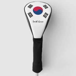 Golf Südkorea & Korea Flag / Golf Clubs Covers Headcover
