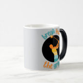 Golf Swing 2 Kaffeetasse (VorderseiteRechts)