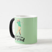 Golf Swing BFTG Tasse (Vorderseite Links)