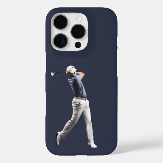Golf Swing Case-Mate iPhone Hülle (Rückseite)